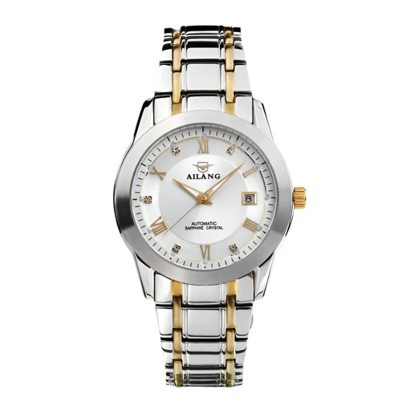 Men's Business Casual Stainless Steel Mechanical Watch
