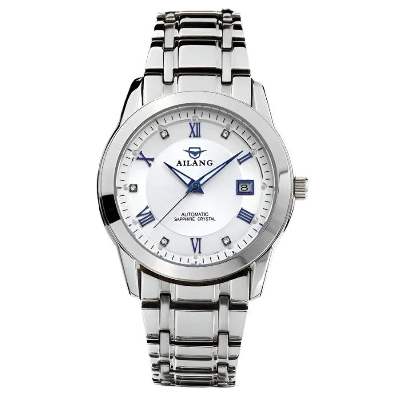 Men's Business Casual Stainless Steel Mechanical Watch