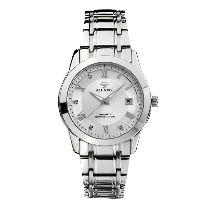 Men's Business Casual Stainless Steel Mechanical Watch