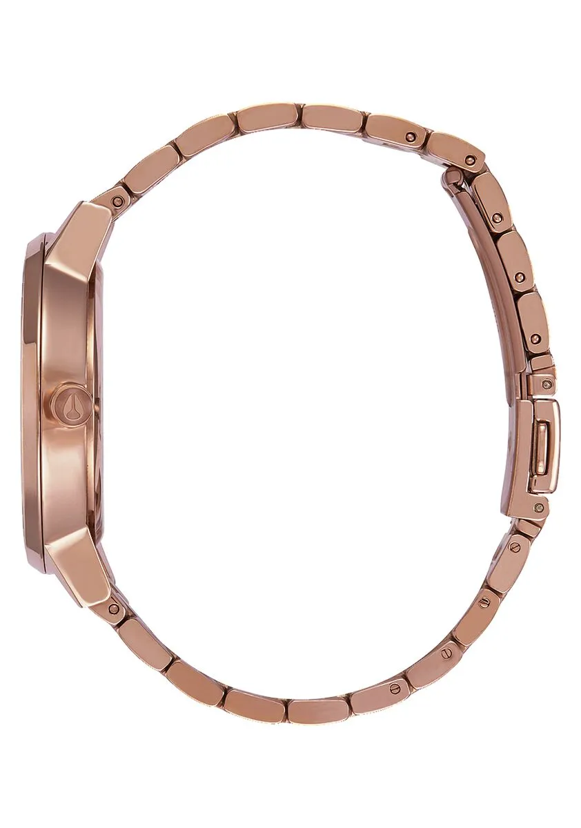 Nixon Kensington Watch- Rose Gold Storm
