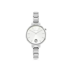 Nomination Sunray Silver and Cubic Zirconia Watch
