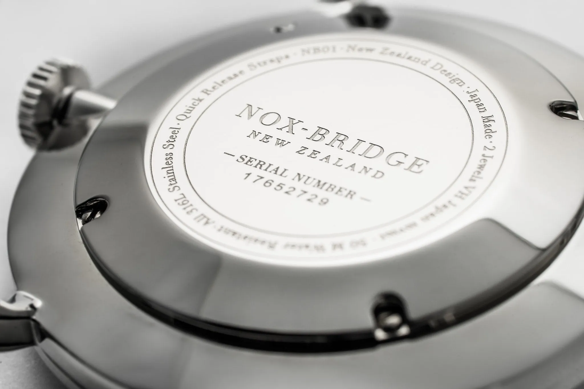 Noxbridge Classic Meissa Silver 36MM MS36