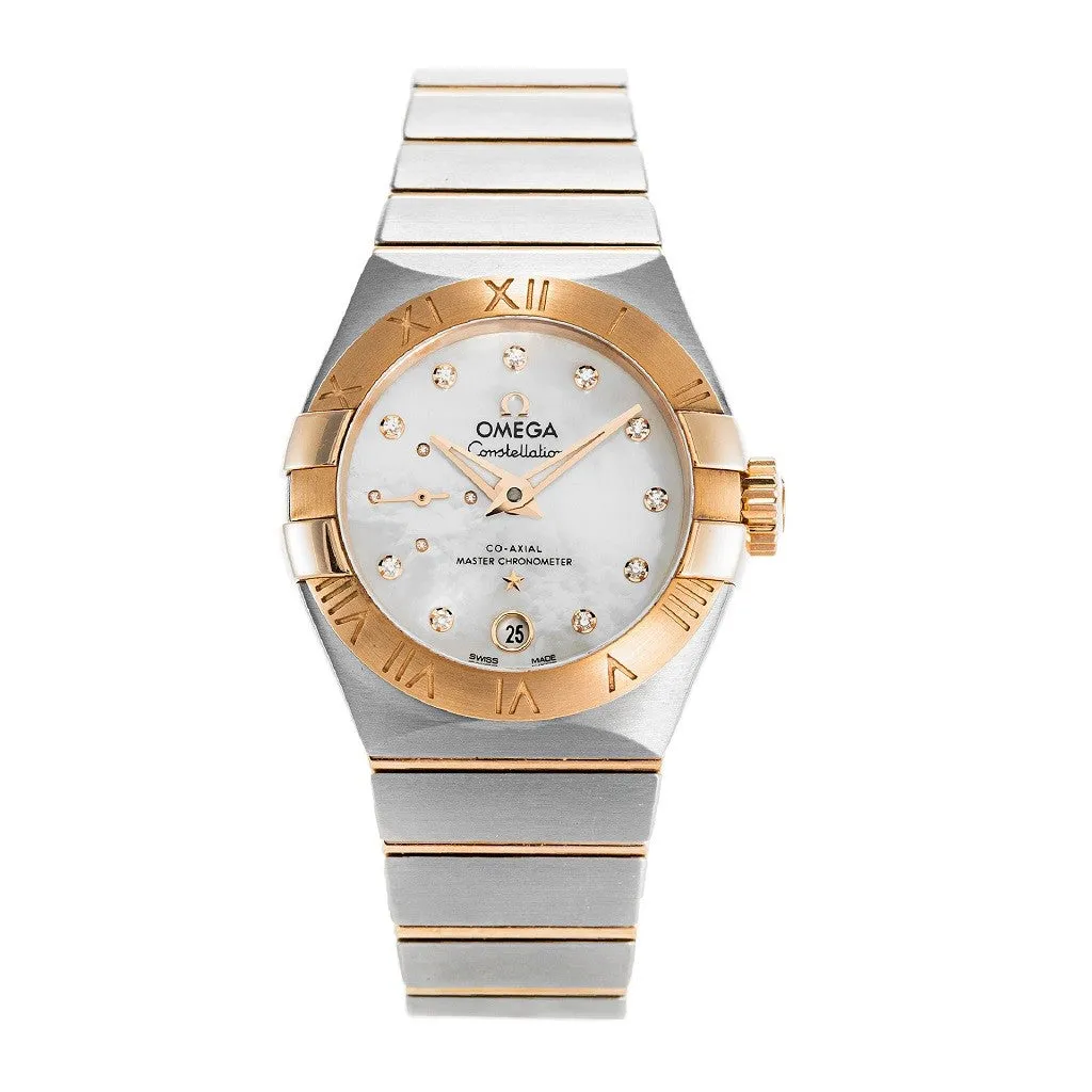 Omega Constellation Ladies Metal Strap Watch 2.7cm 127.20.27.20.55.001