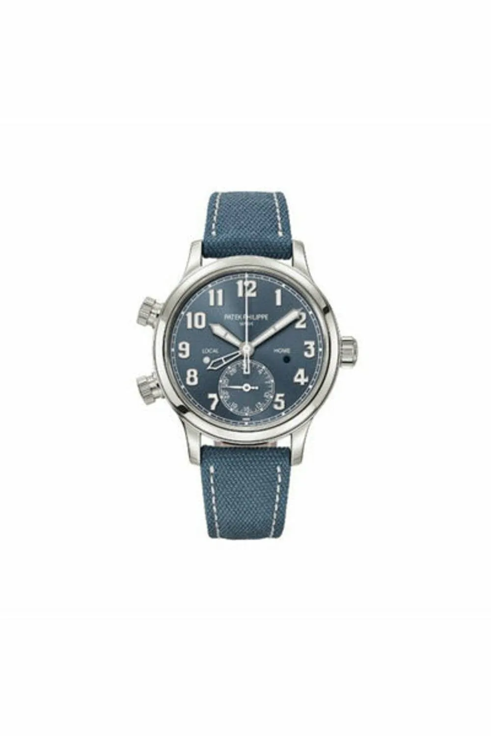patek philippe calatrava pilot travel time singapore 2019 special edition ref. 7234a-001