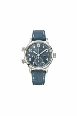 patek philippe calatrava pilot travel time singapore 2019 special edition ref. 7234a-001