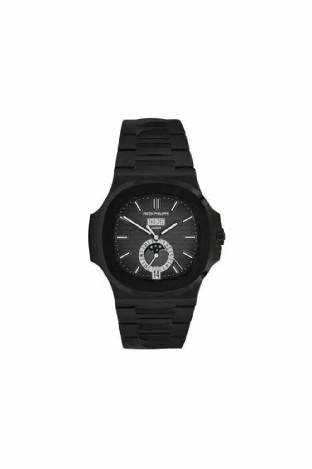 patek philippe nautilus black venom dlc pvd limited edition men's watch