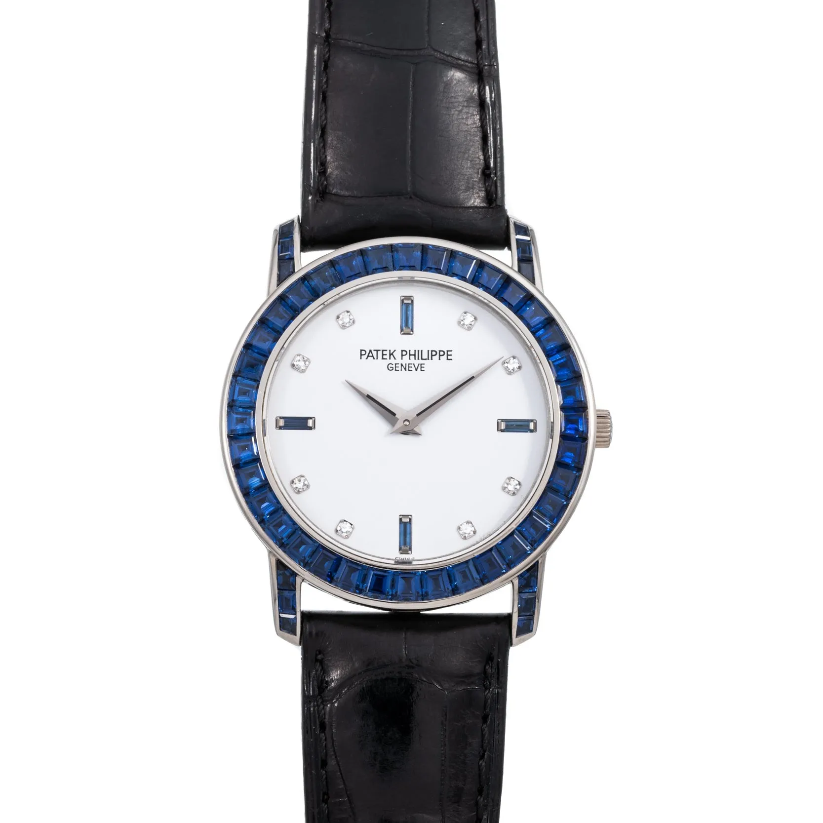 Patek Philippe White Gold 'Sapphire' Dress Watch