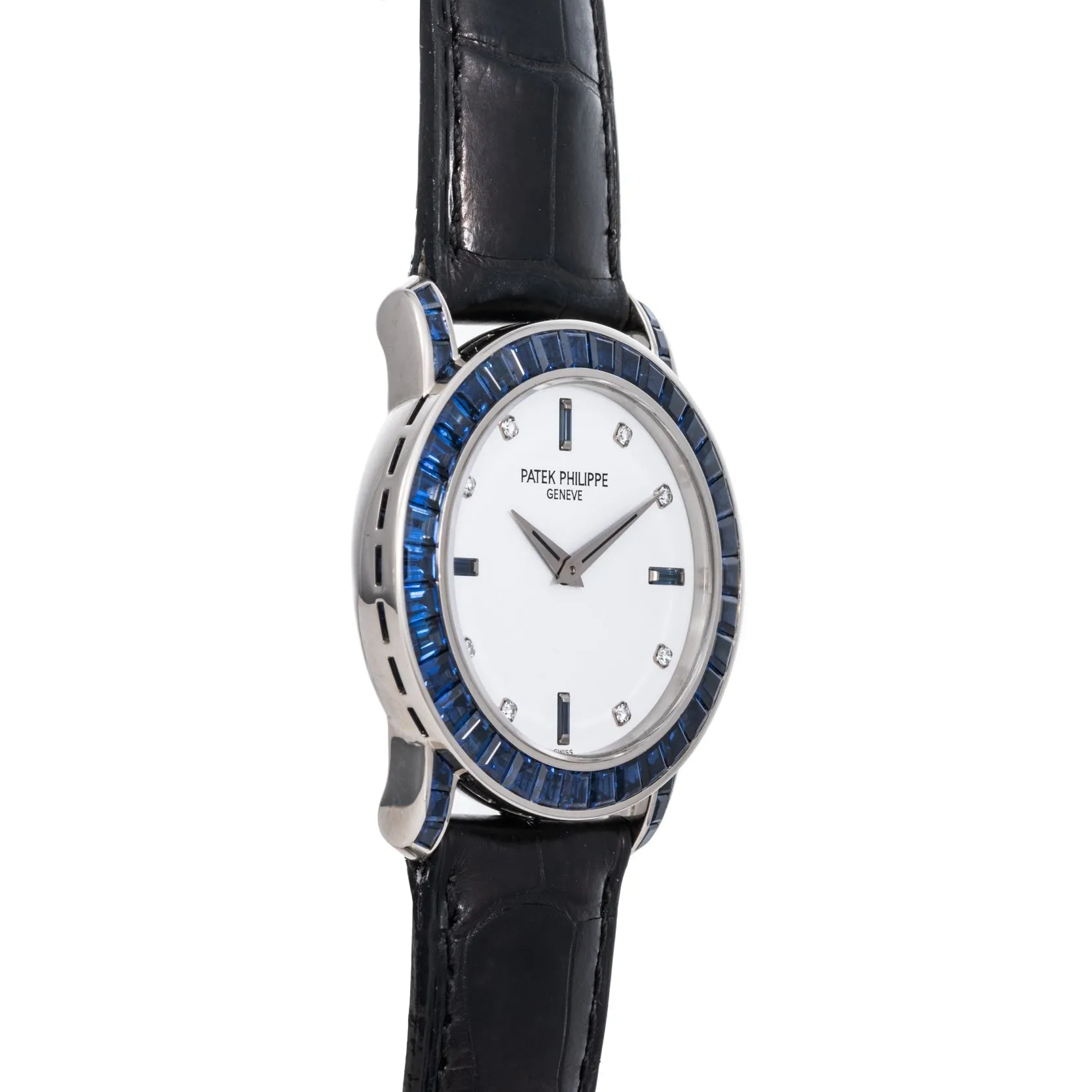 Patek Philippe White Gold 'Sapphire' Dress Watch