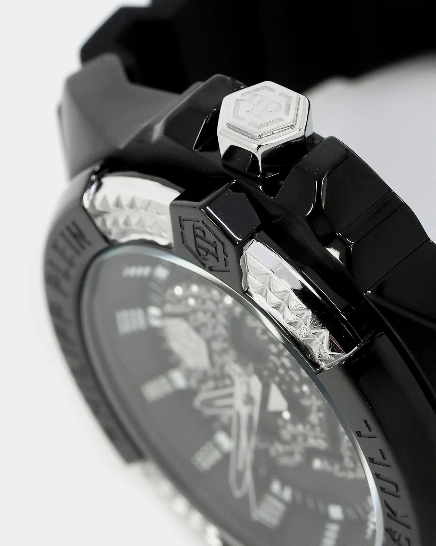 Philipp Plein The $kull Crystal Watch Black/Black