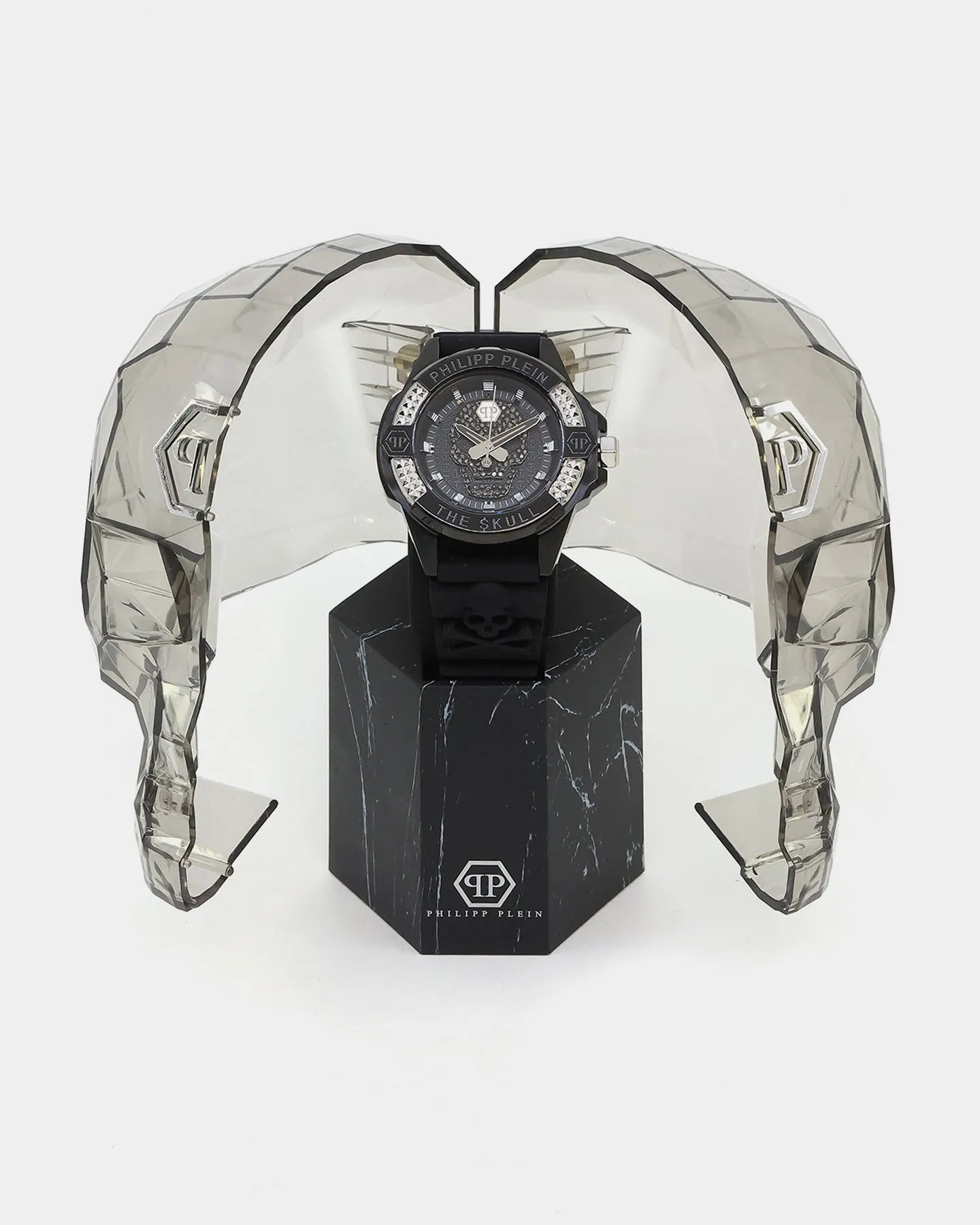 Philipp Plein The $kull Crystal Watch Black/Black