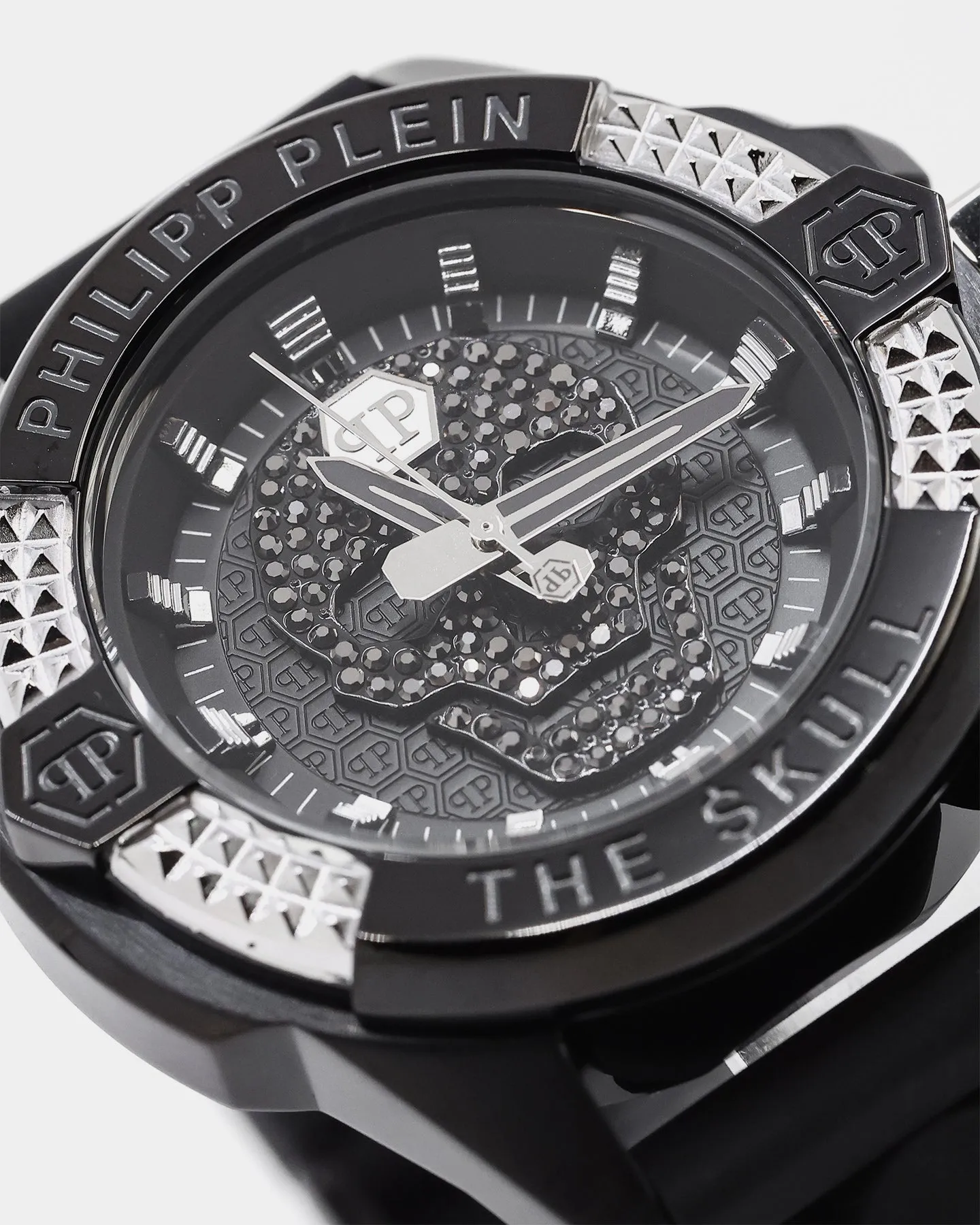 Philipp Plein The $kull Crystal Watch Black/Black