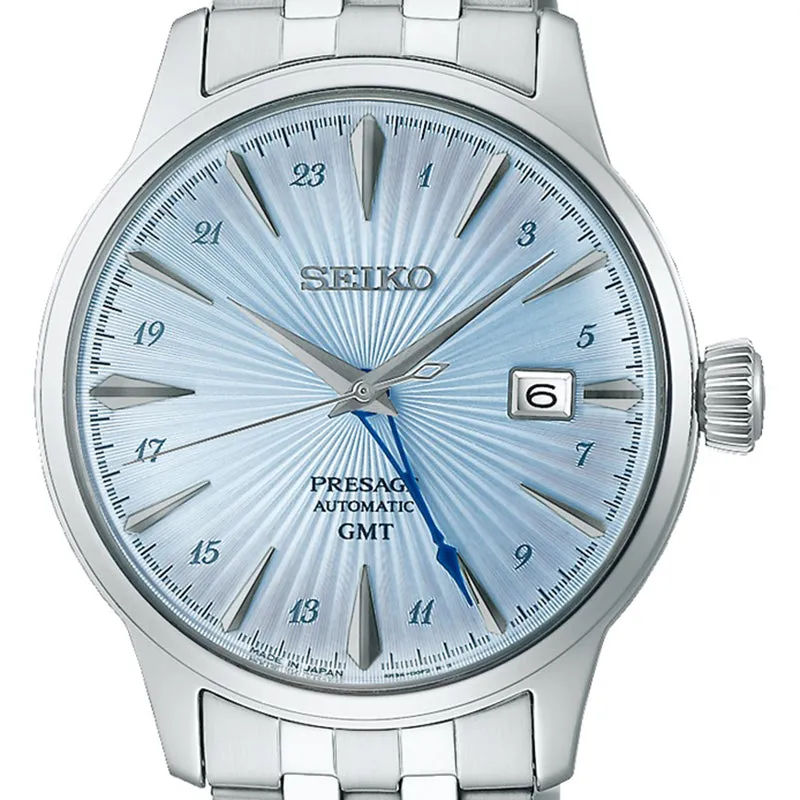 Presage &lsquo;Skydiving&rsquo; Cocktail Time GMT Watch - SSK037J1 40.5mm