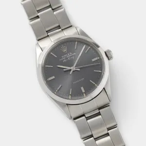 Rolex Air King Ref 5500 Grey Soleil Dial