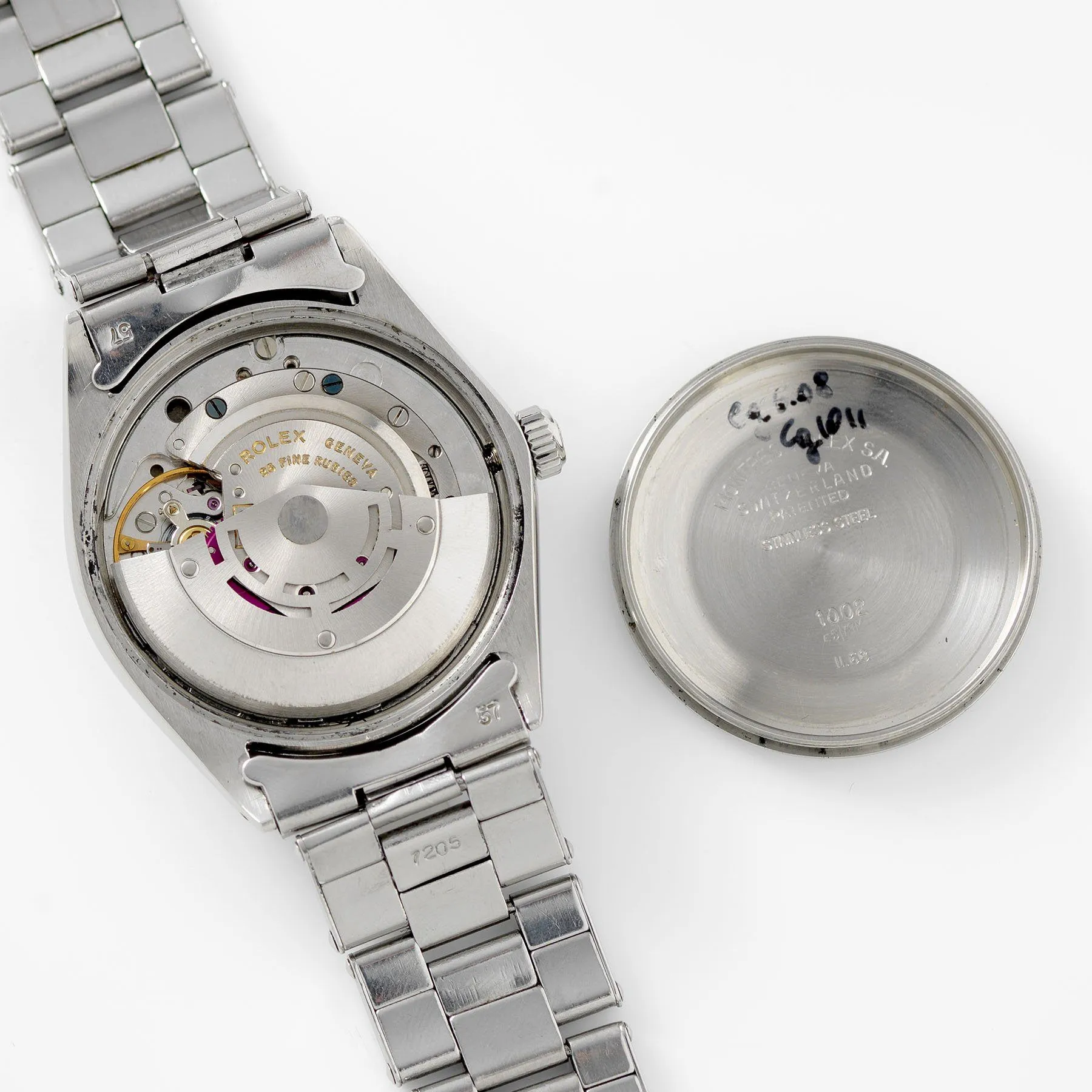 Rolex Air King Ref 5500 Grey Soleil Dial