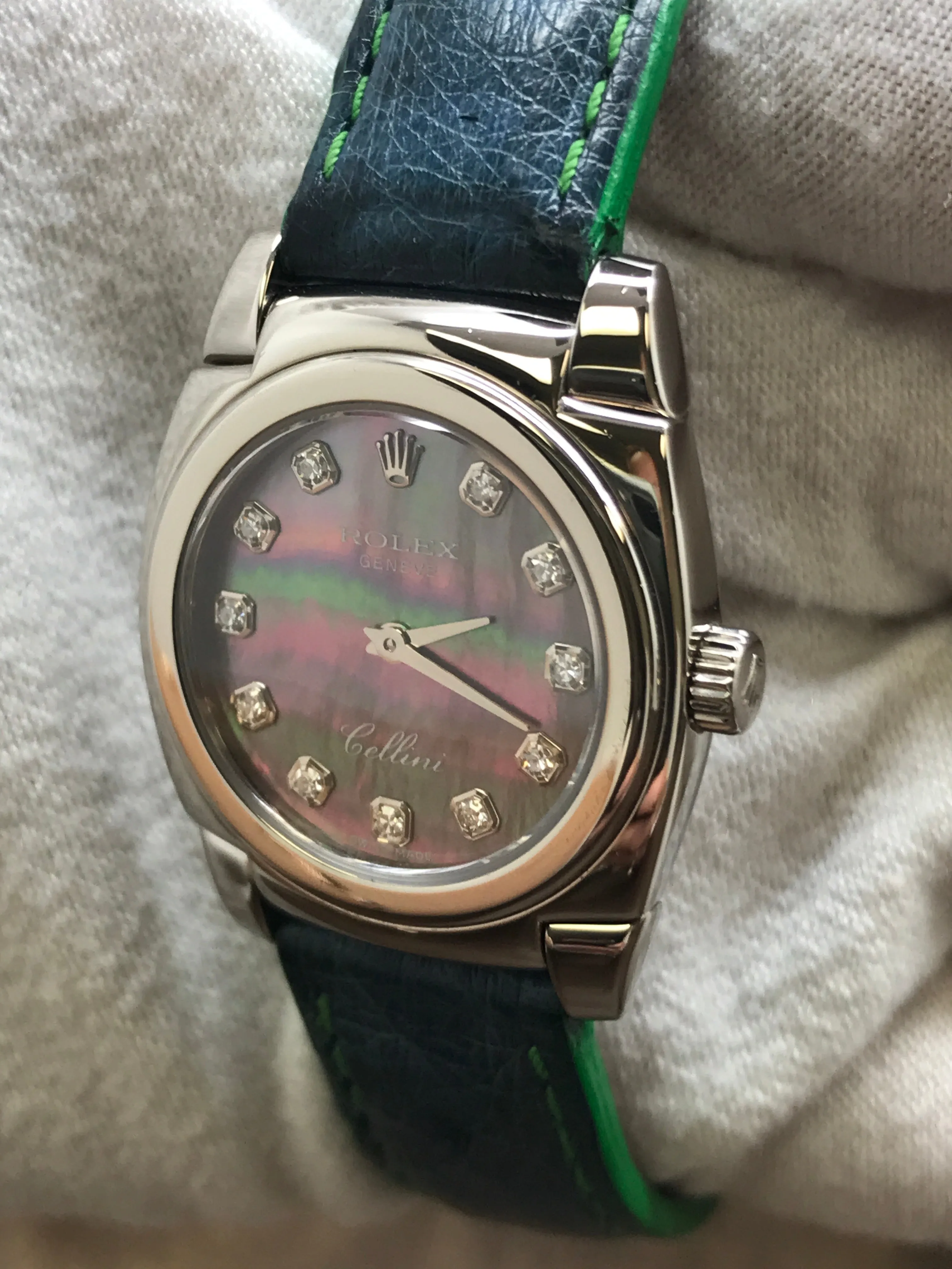 Rolex Cellini 5310 Mother of Pearl Dial Manual Wind Women's Watch