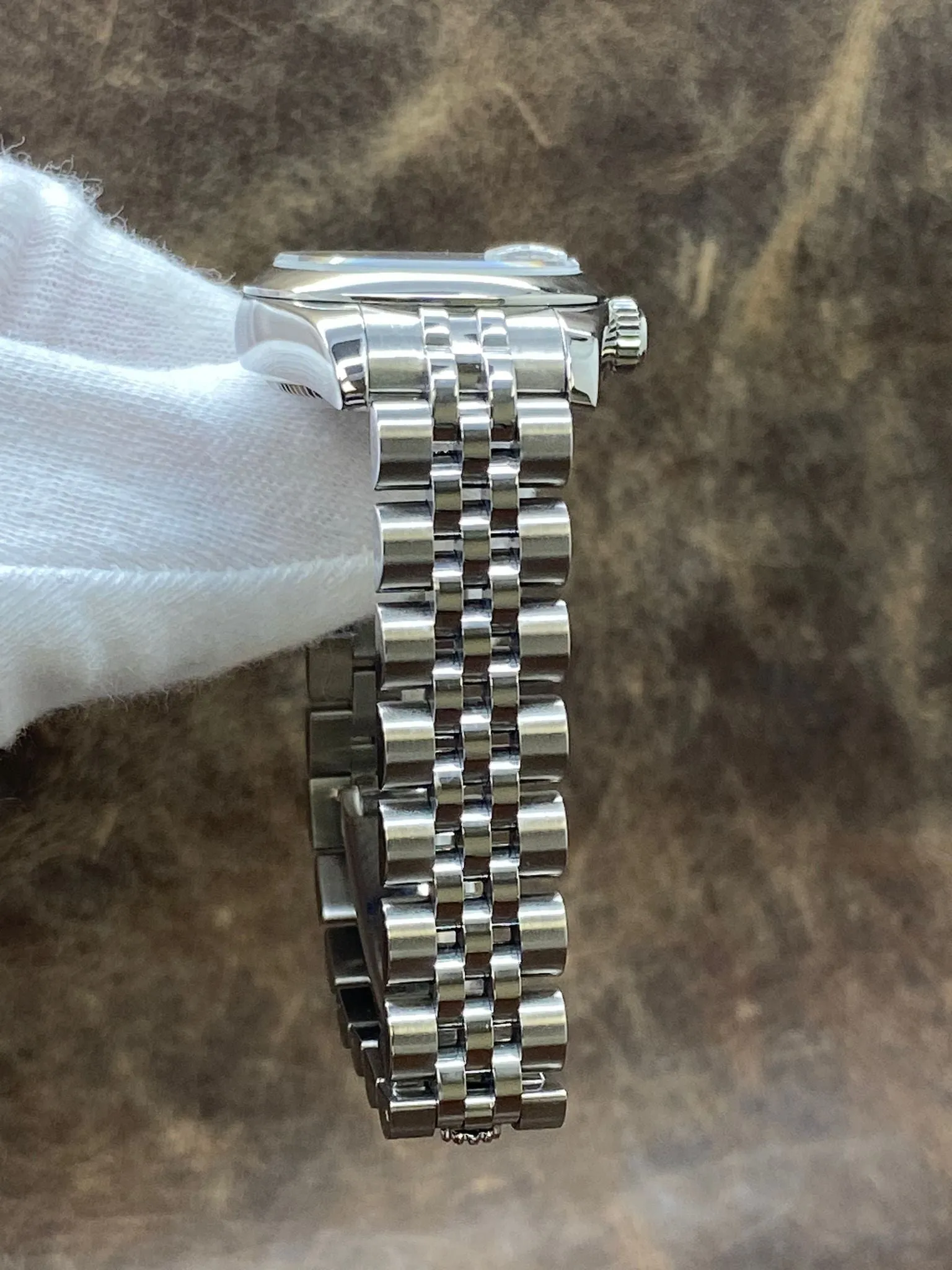 Rolex Datejust 26mm 179160 Black Concentric Dial Automatic Women's Watch