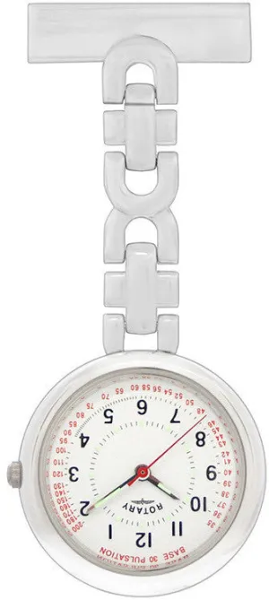 ROT Fob Watch Nurses White