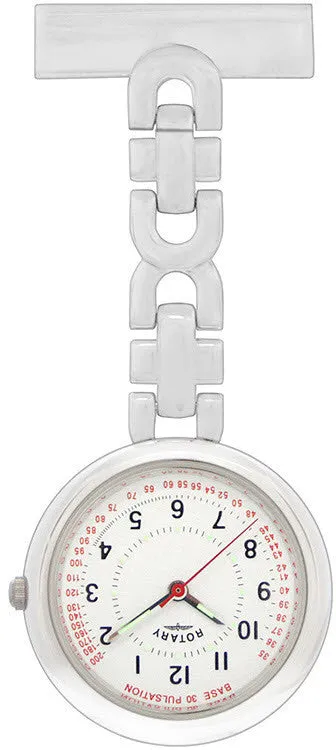 ROT Fob Watch Nurses White
