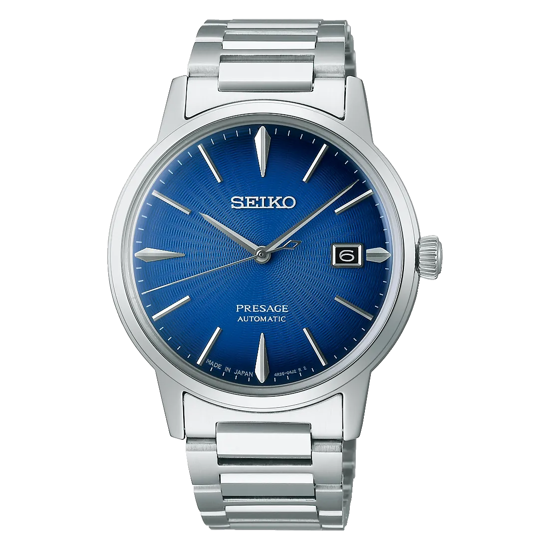Seiko Gents Blue Dial Automatic Presage Watch