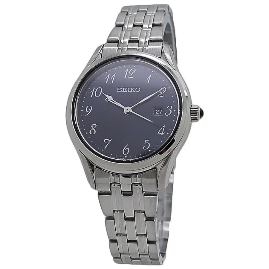 Seiko Neo Classic Quartz Blue Dial Ladies Watch SUR641