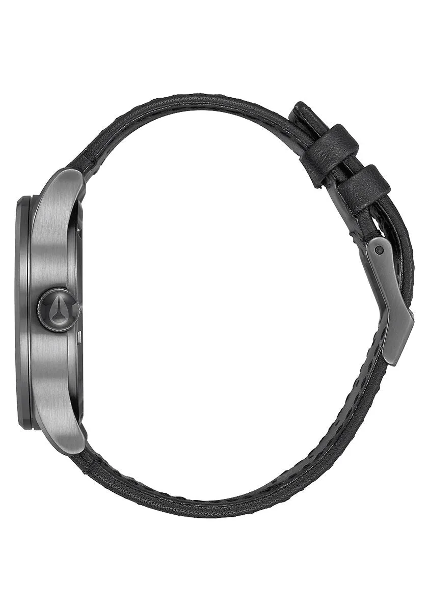 Sentry Leather - Gunmetal/Black