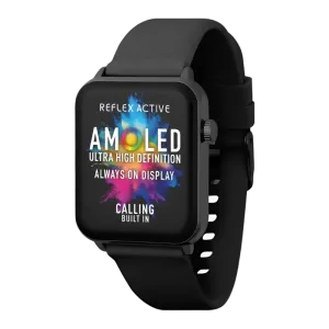 Series 30 Reflex Active Amoled Black Smart Calling Watch