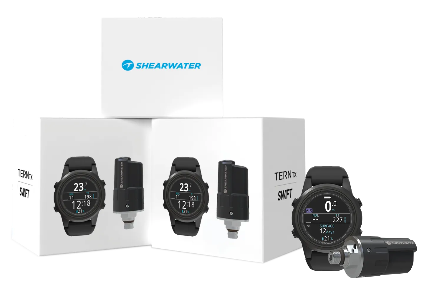 SHEARWATER TERN TX DIVE COMPUTER - SWIFT BUNDLE