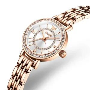Sweston™ Rose Gold Women’s Quartz Watch – Elegant