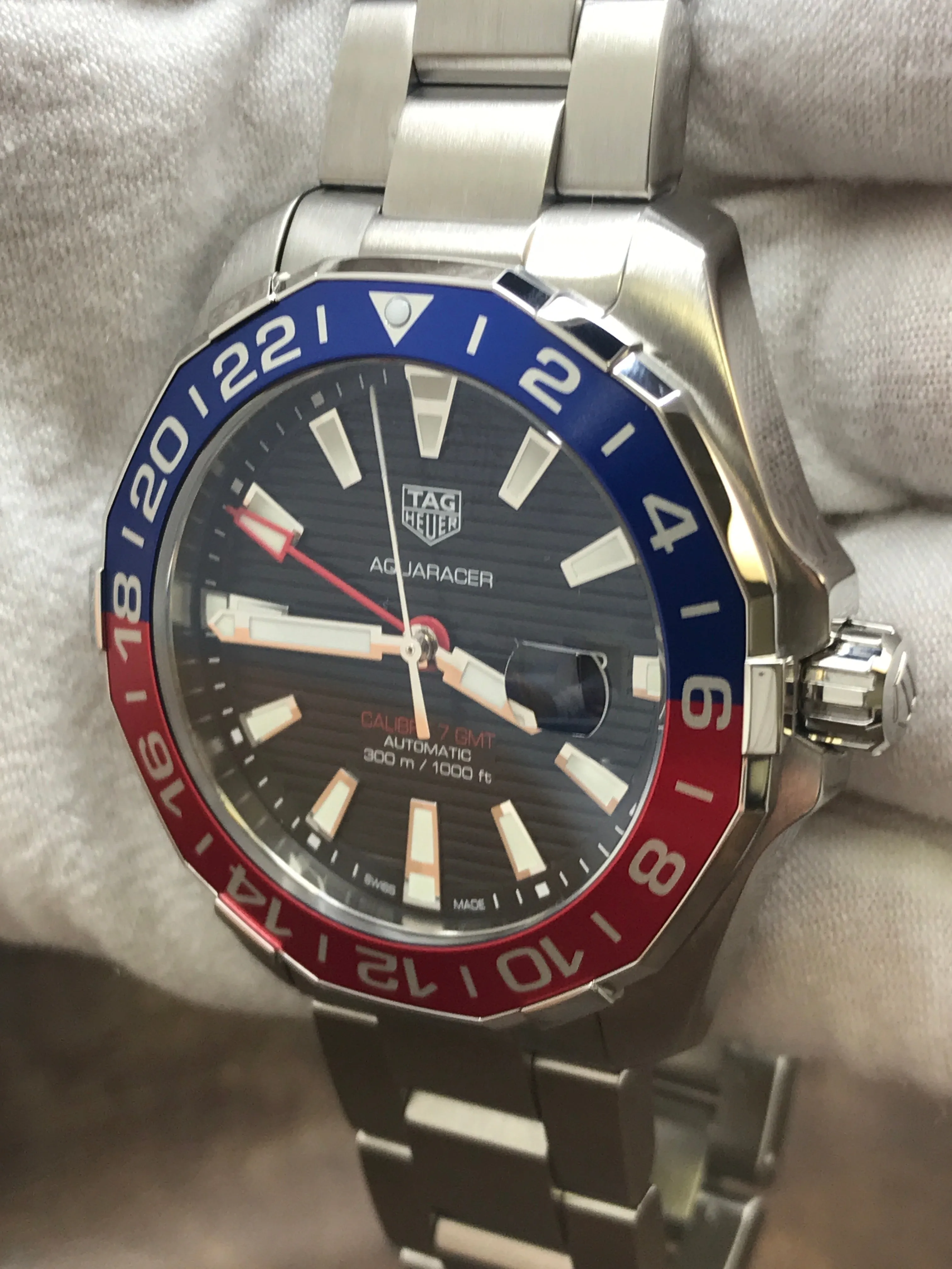 TAG Heuer Aquaracer WAY201F Black Dial Automatic  Men's Watch