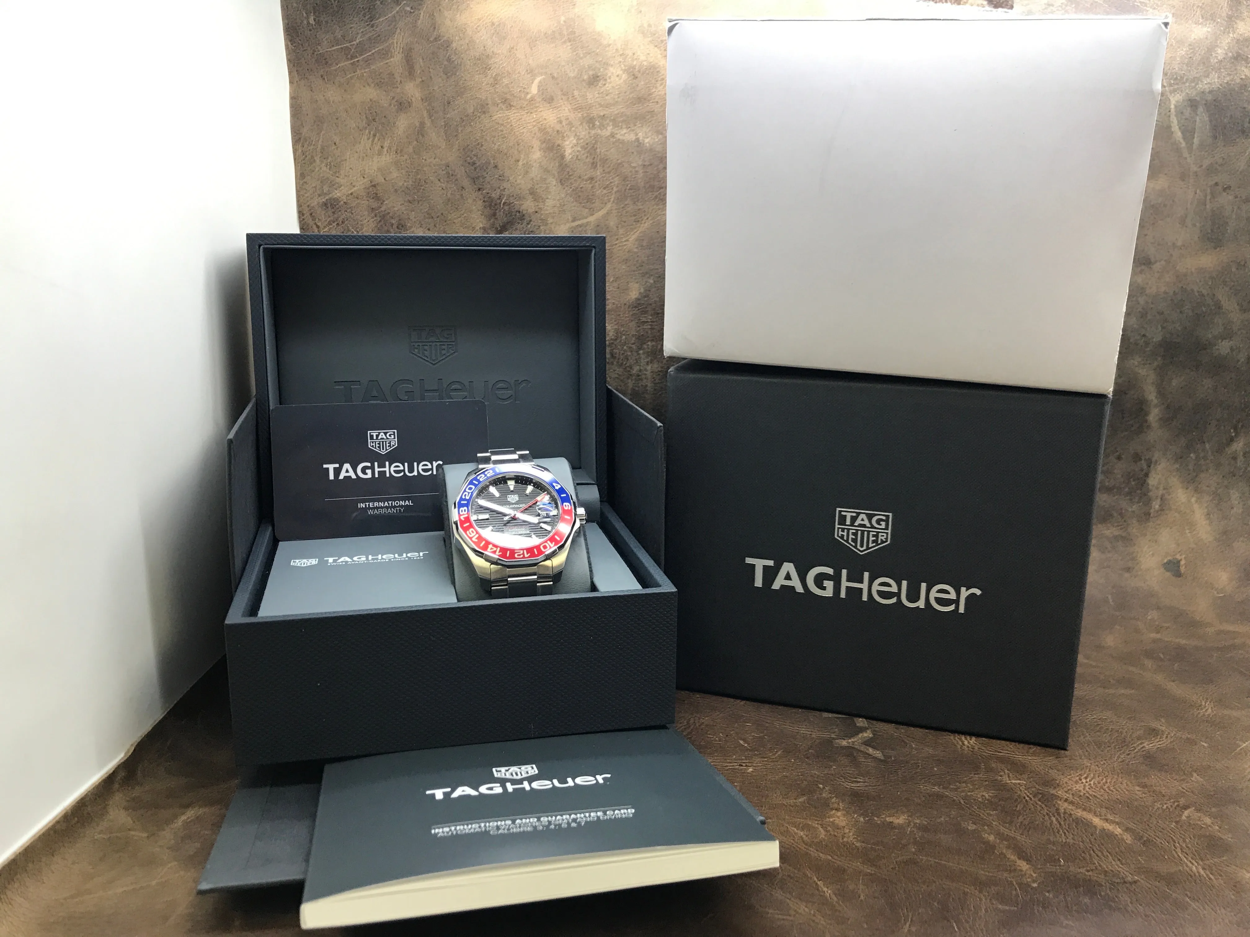 TAG Heuer Aquaracer WAY201F Black Dial Automatic  Men's Watch