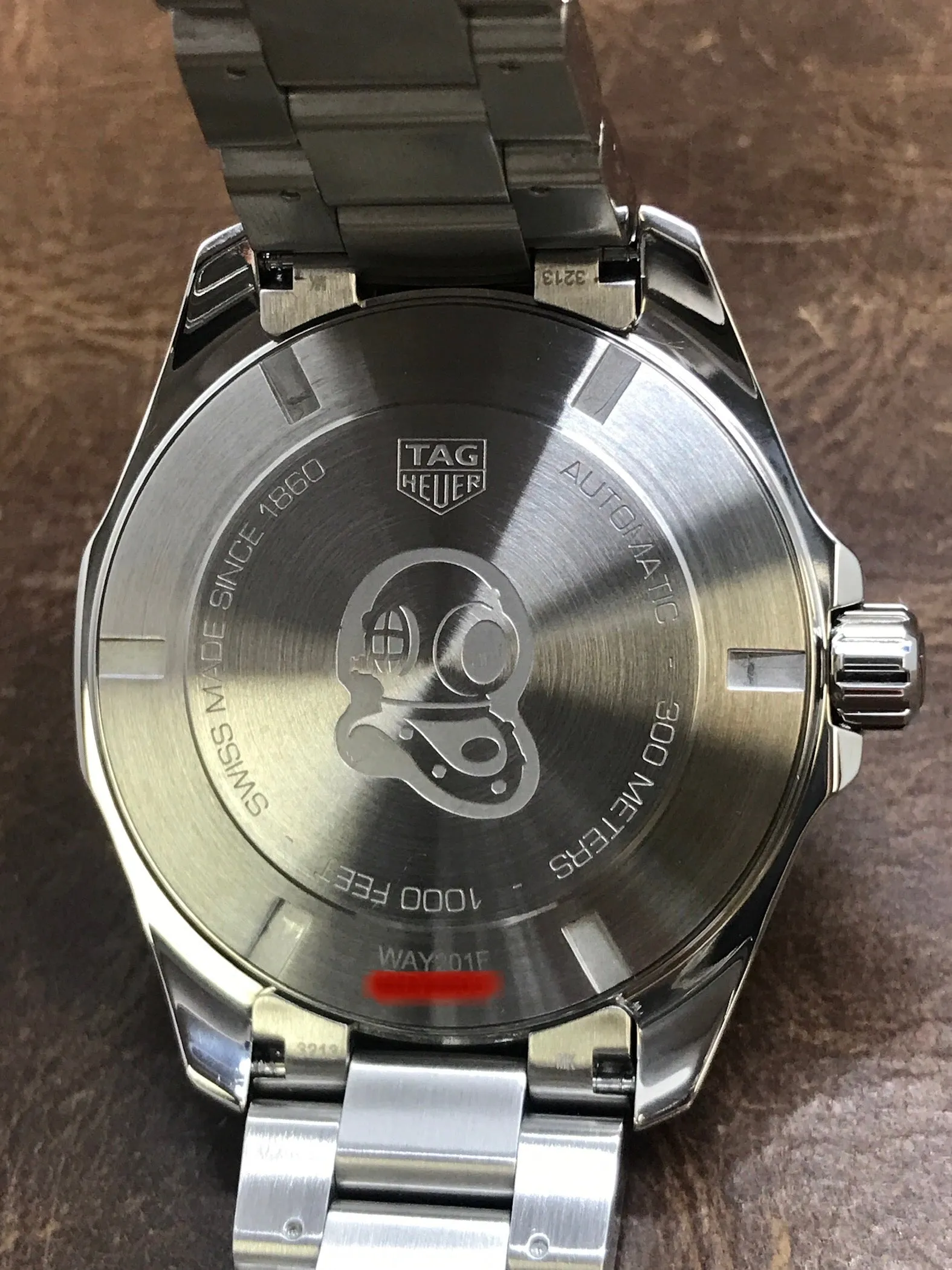 TAG Heuer Aquaracer WAY201F Black Dial Automatic  Men's Watch