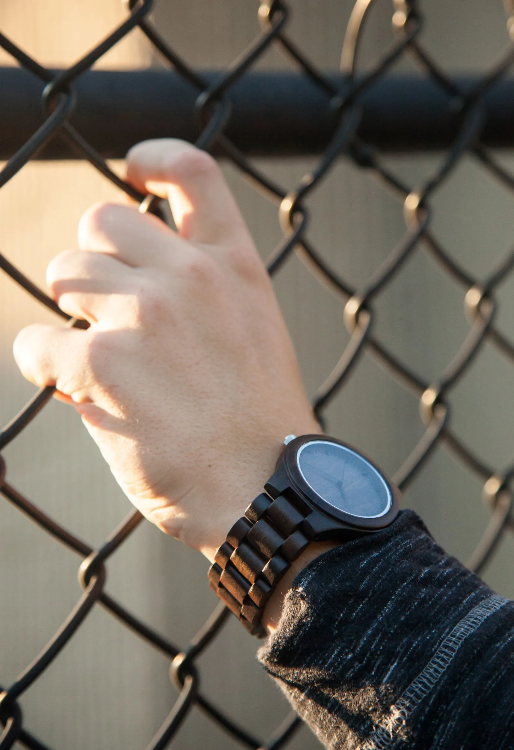 The Ridge Ebony | Wood Watch