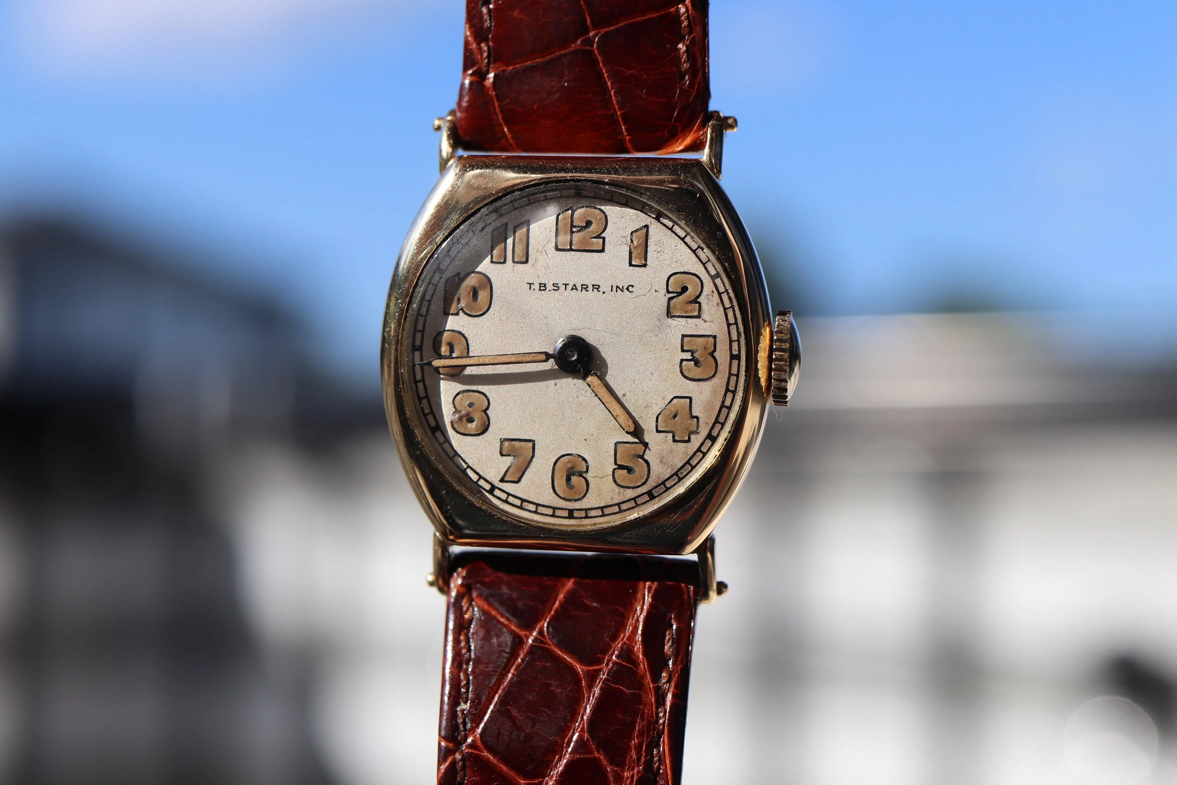 Theodore B Starr manual 14k YG