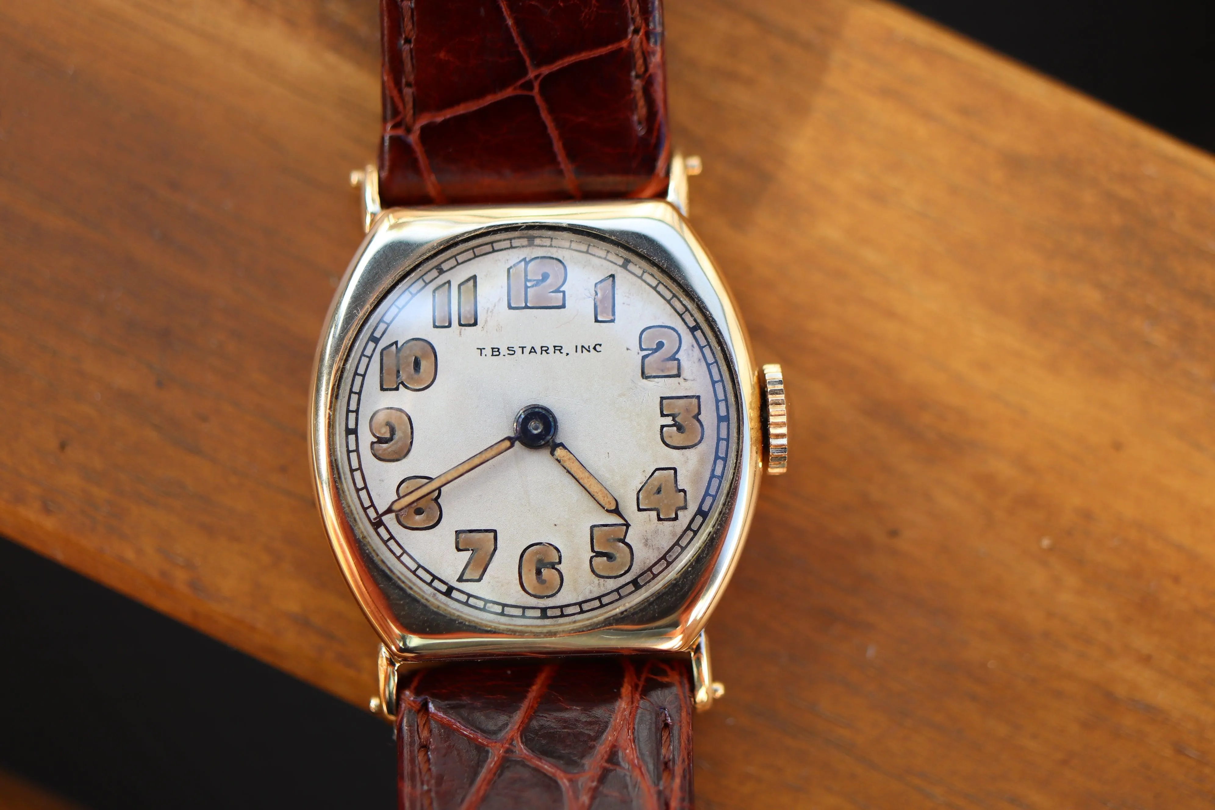 Theodore B Starr manual 14k YG