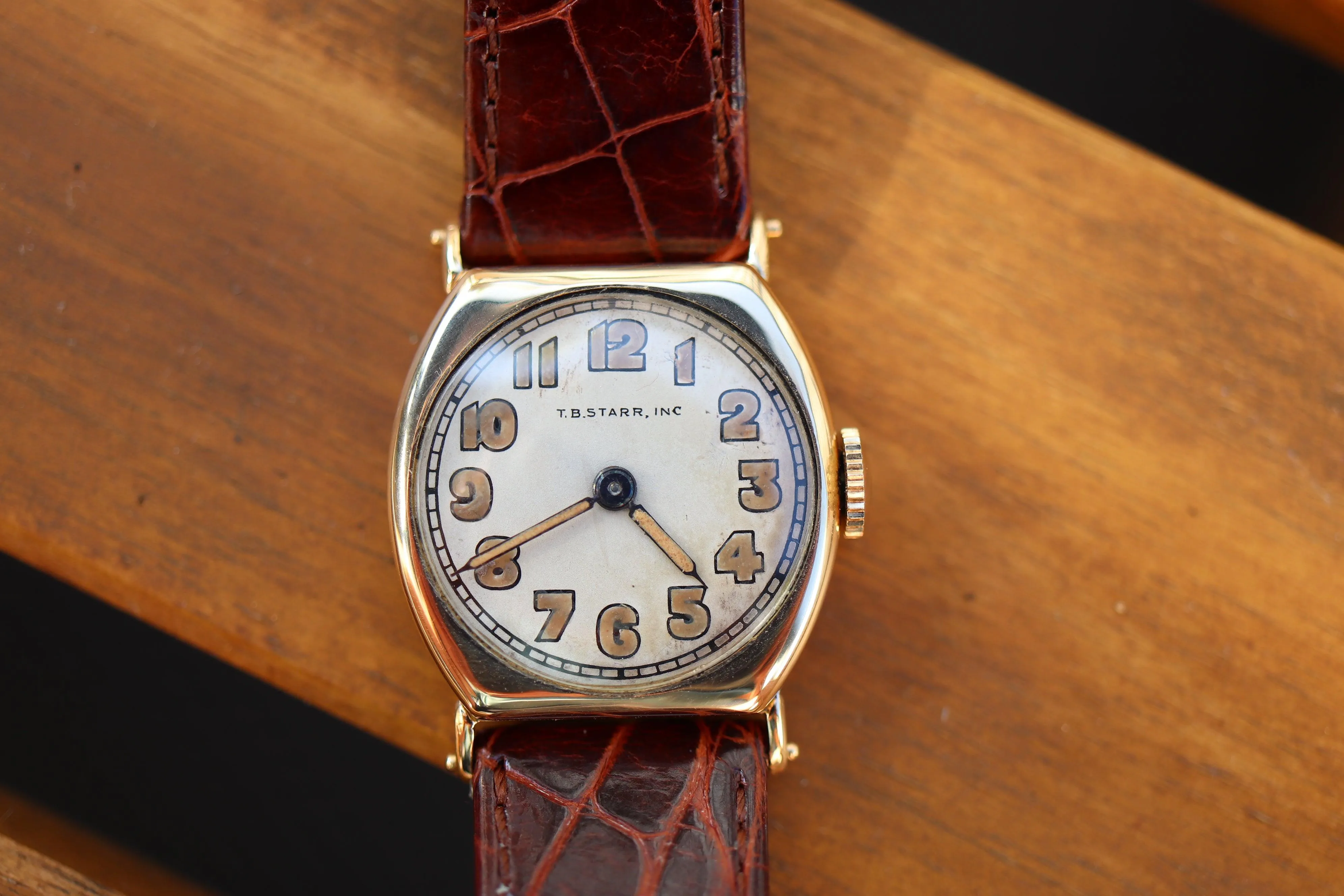 Theodore B Starr manual 14k YG