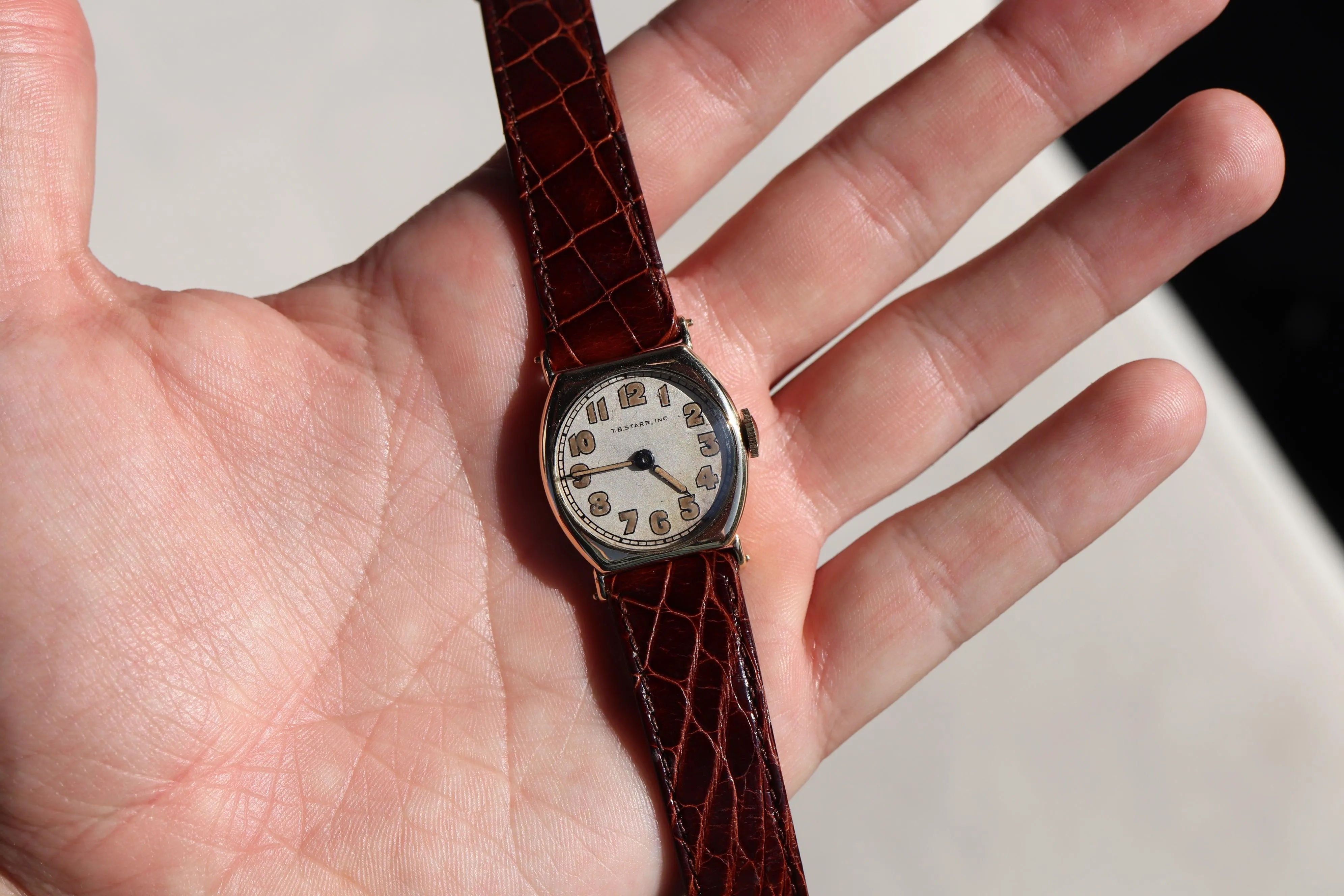 Theodore B Starr manual 14k YG