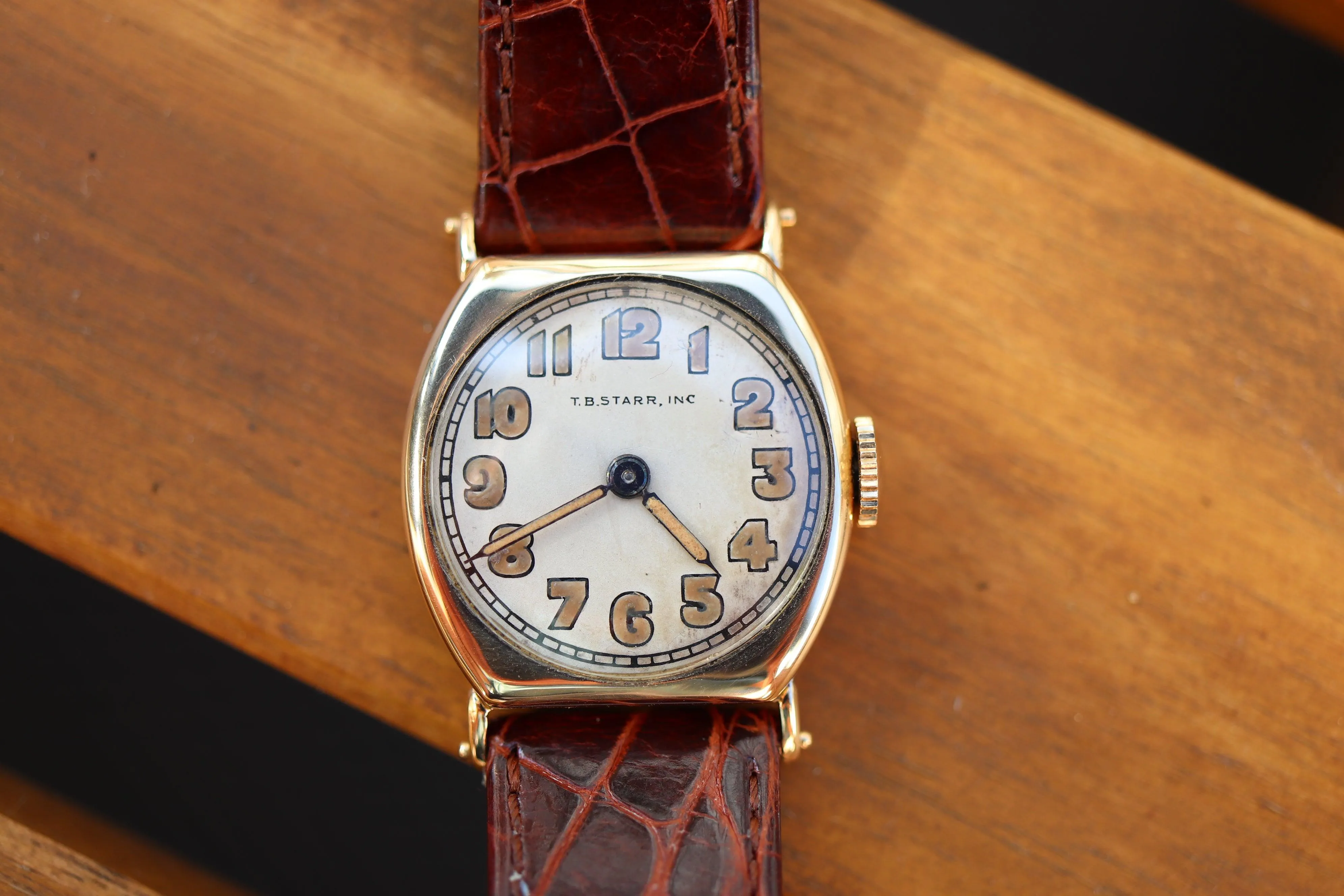 Theodore B Starr manual 14k YG