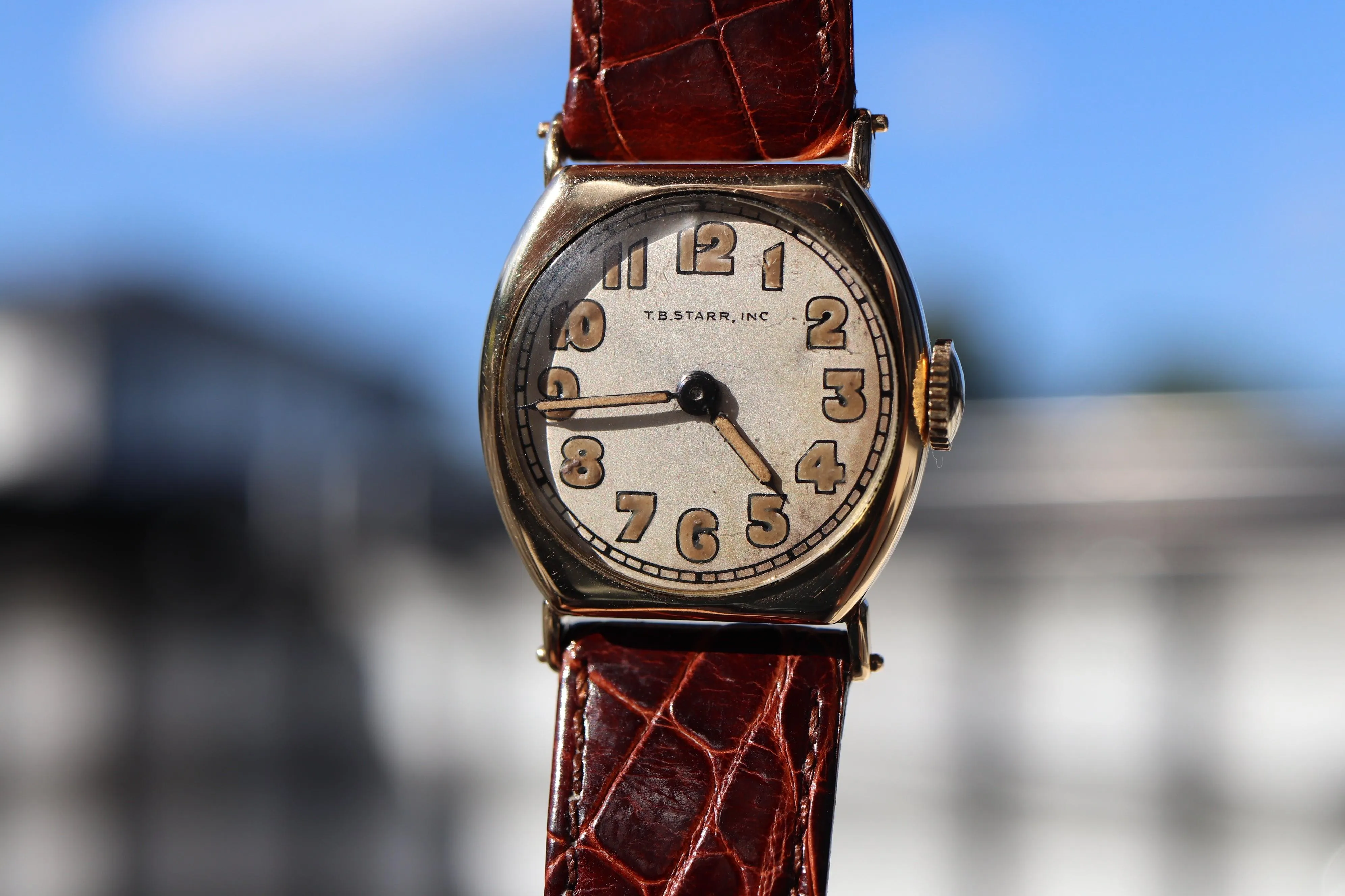 Theodore B Starr manual 14k YG