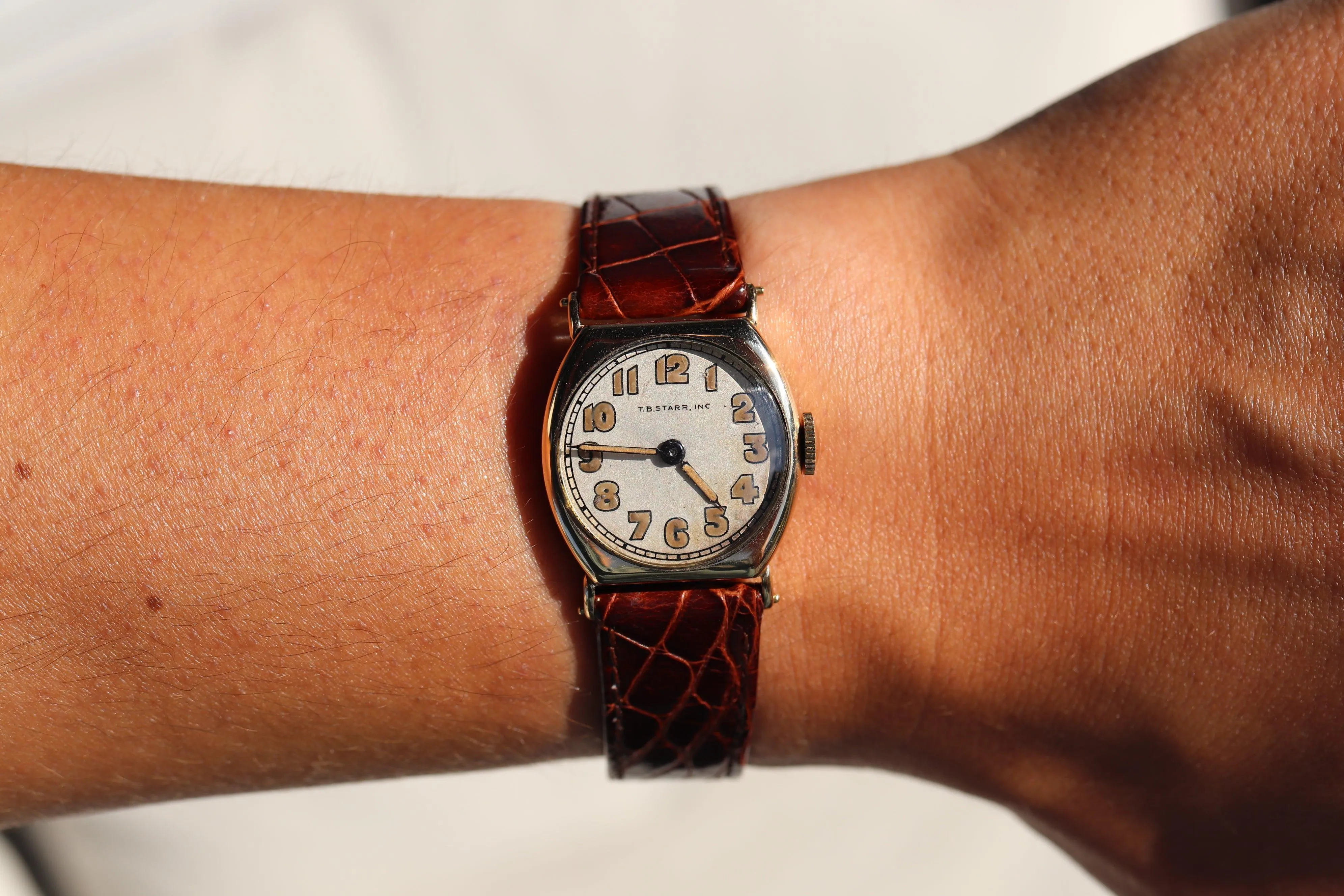 Theodore B Starr manual 14k YG