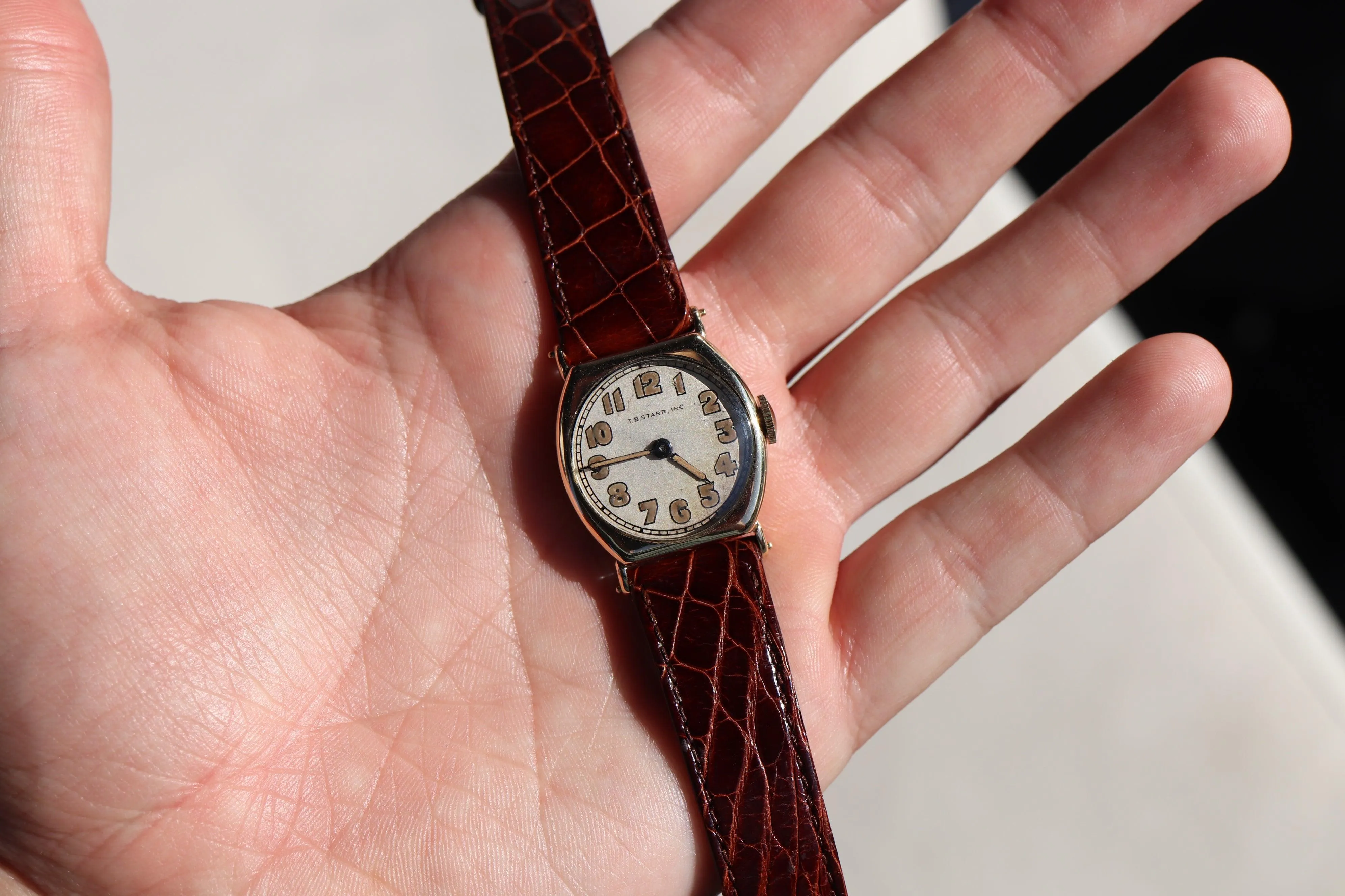 Theodore B Starr manual 14k YG