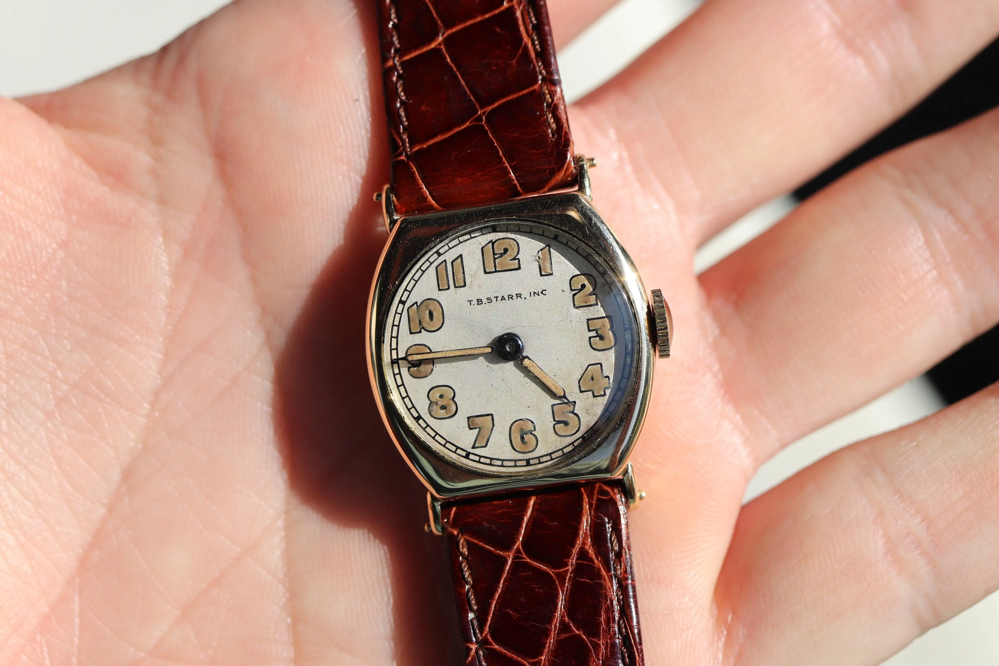 Theodore B Starr manual 14k YG