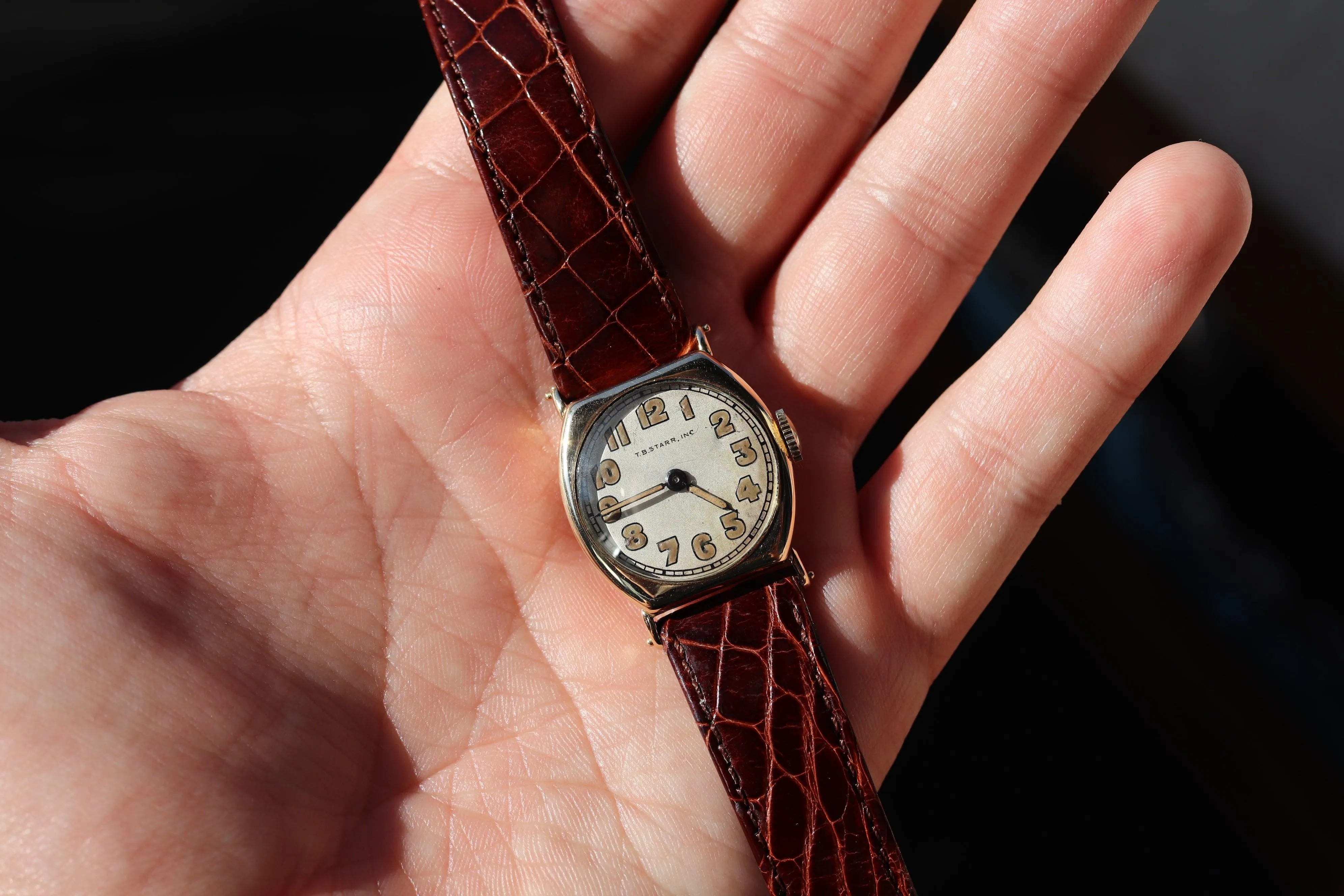 Theodore B Starr manual 14k YG