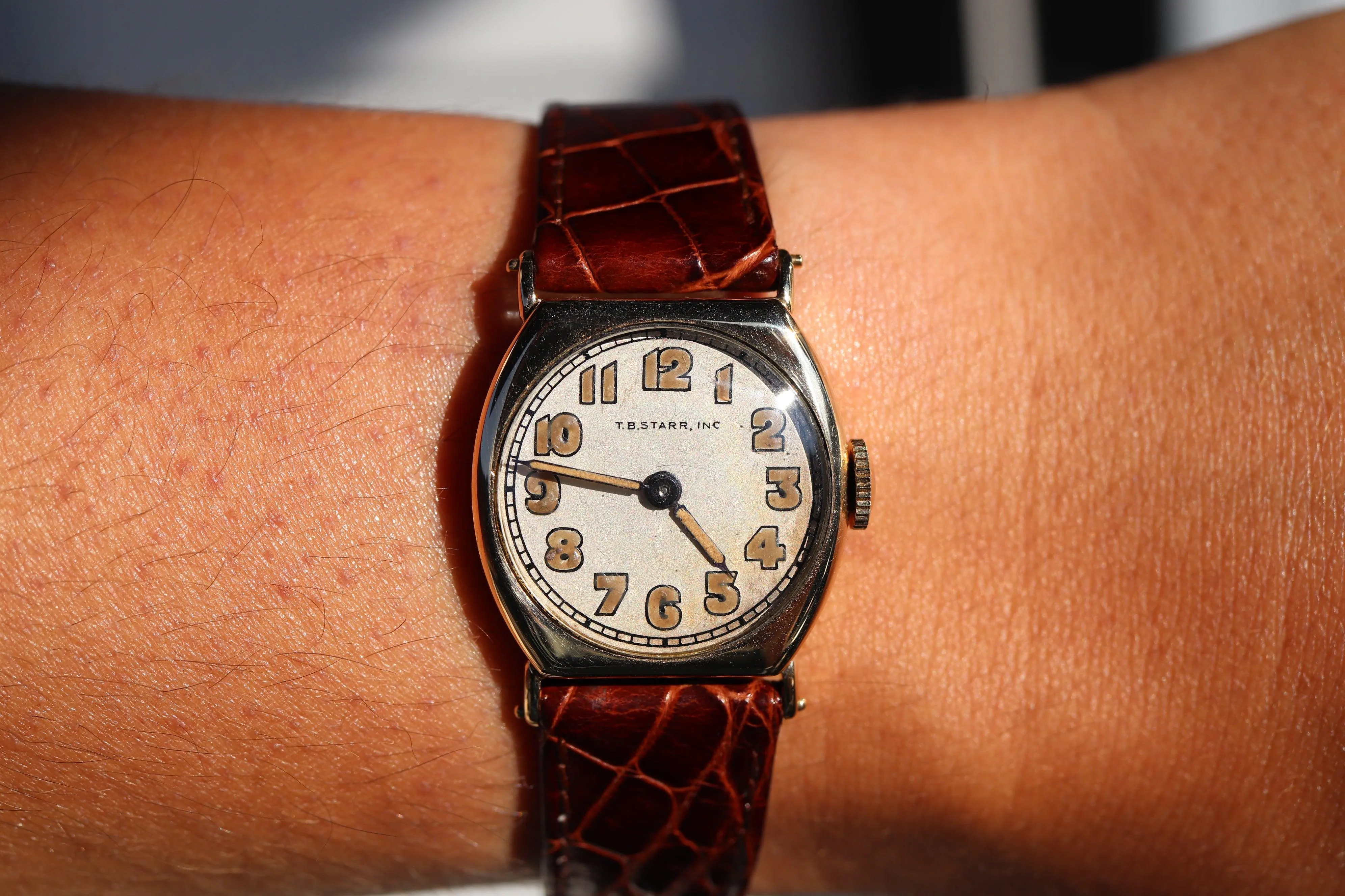 Theodore B Starr manual 14k YG