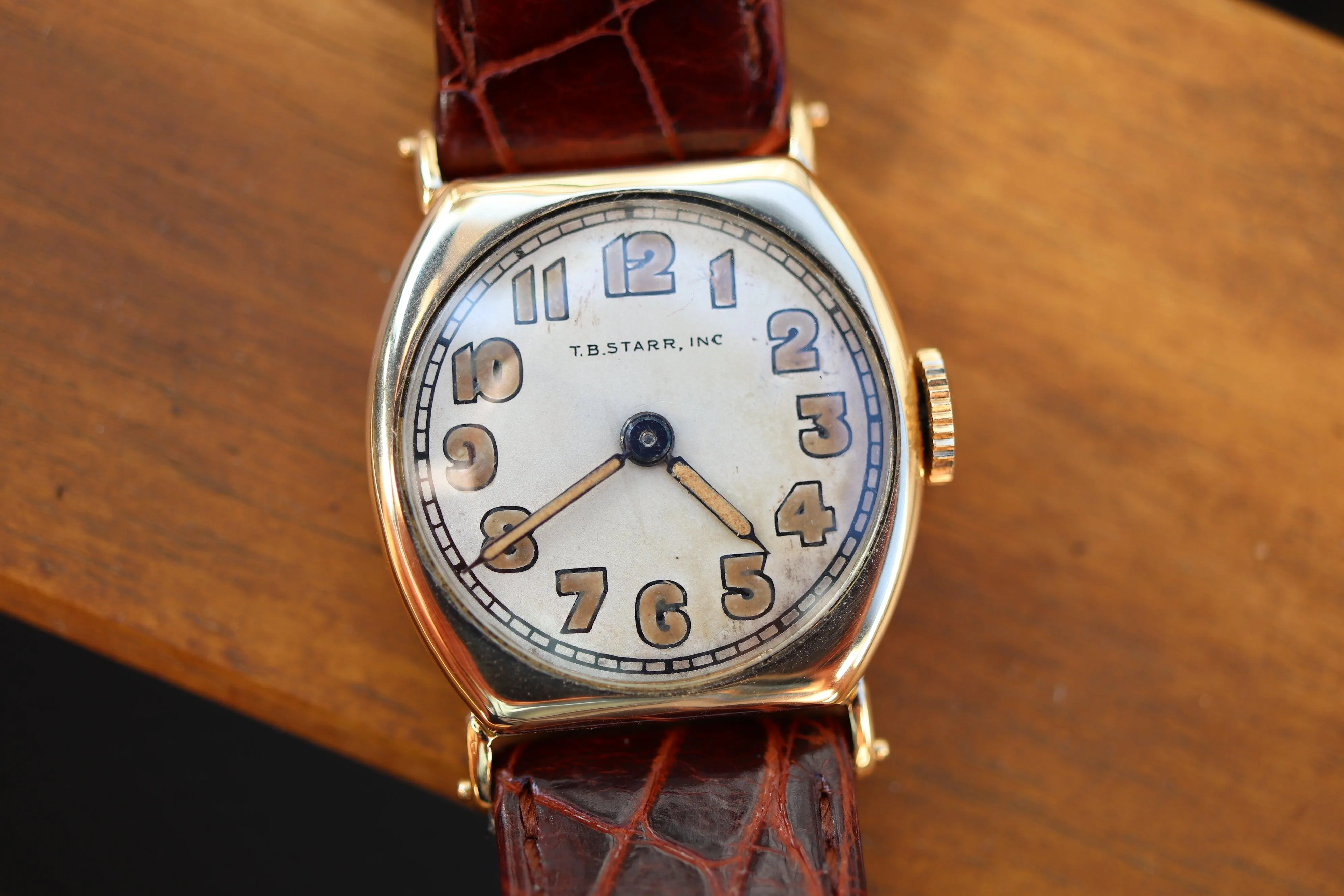 Theodore B Starr manual 14k YG