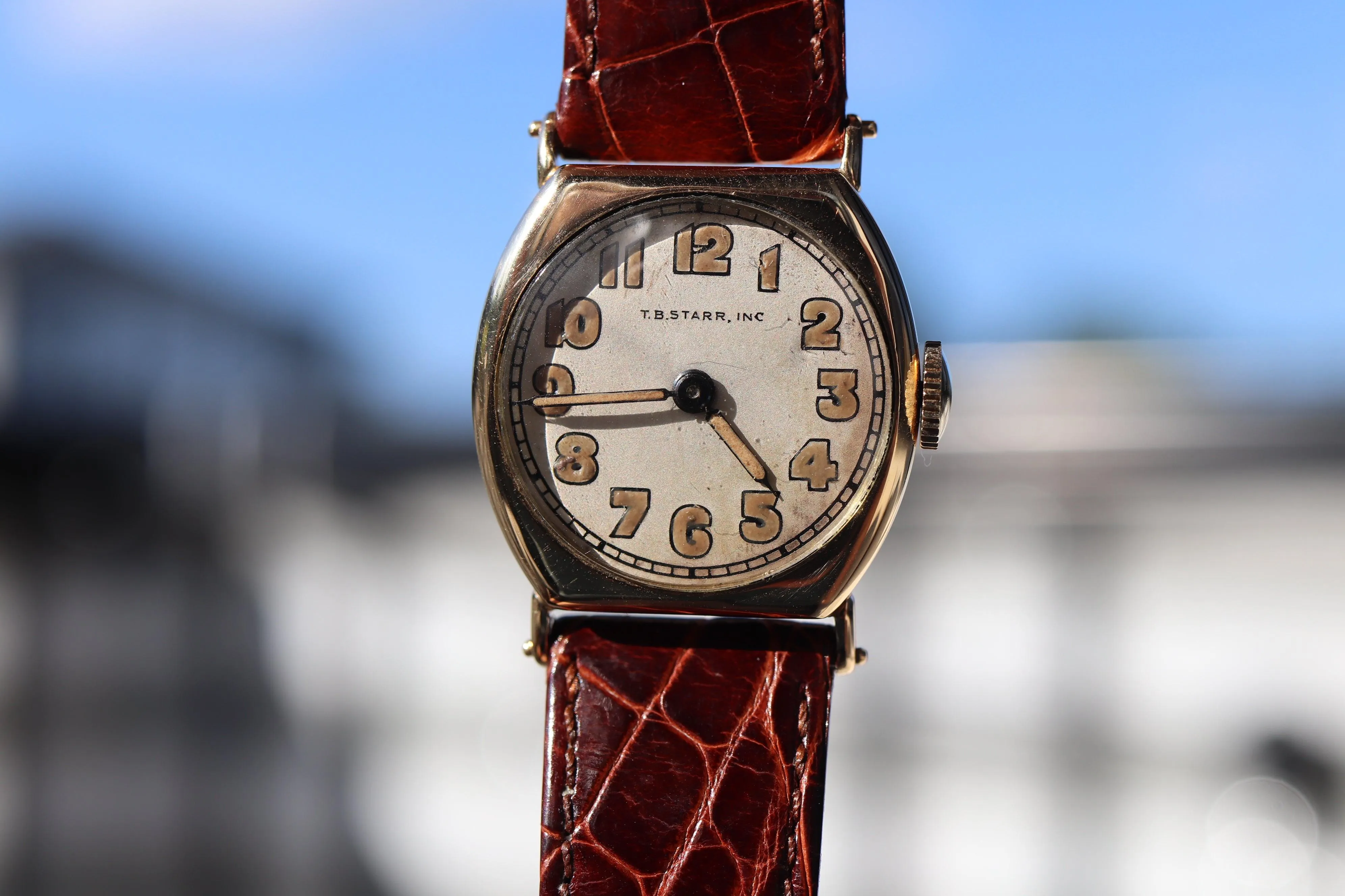 Theodore B Starr manual 14k YG