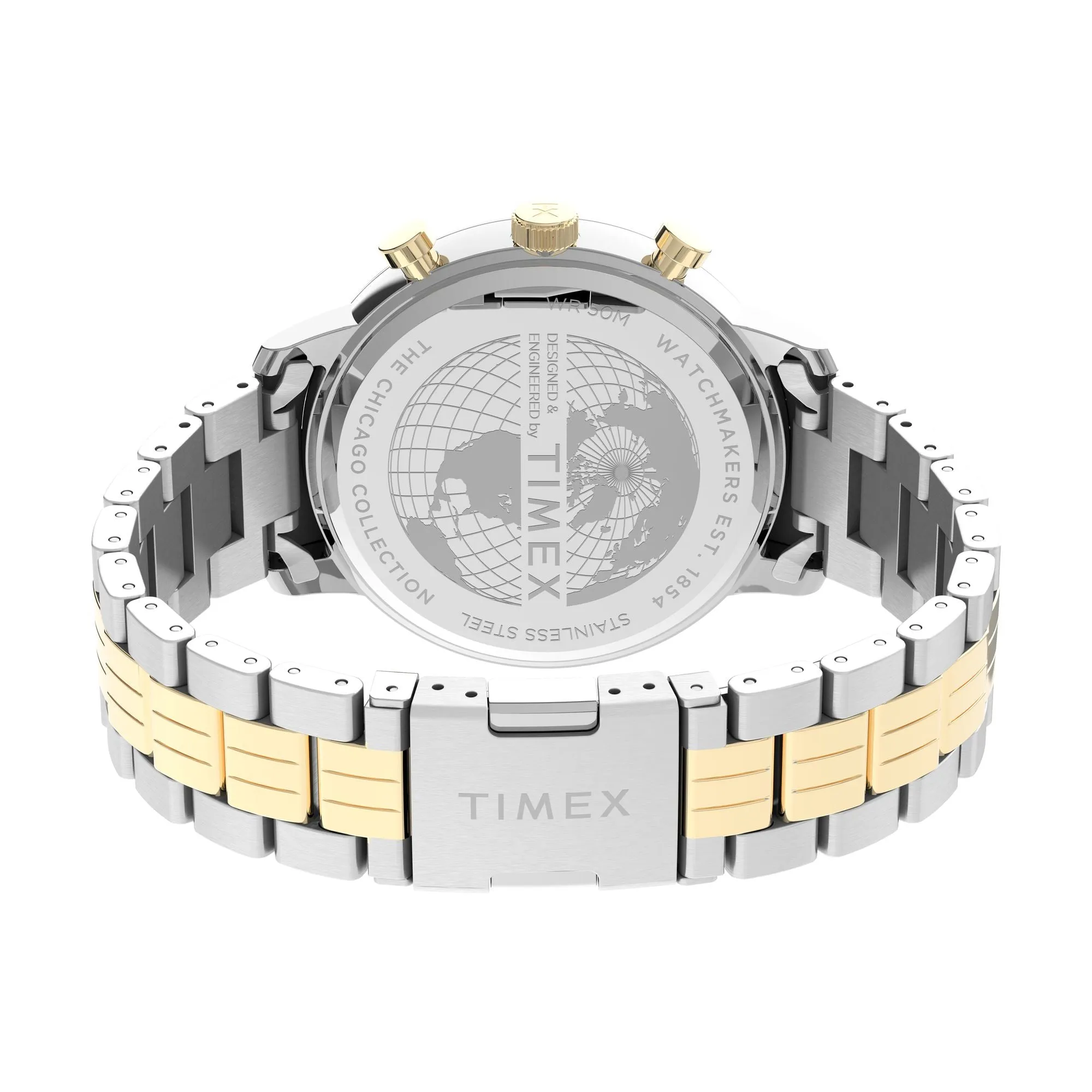 Timex Silver-Tone Dial Analog Men Watch - TW2V01800