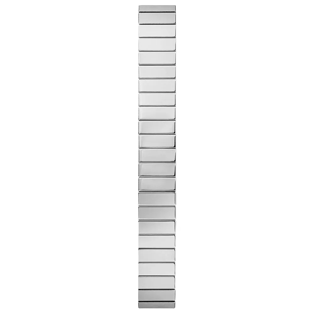 Timex Womens Classic Digital Mini Silver-Tone Black Stainless Steel Expansion Band Watch - TW2T48200