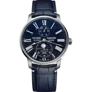 Ulysse Nardin Marine Torpilleur Moonphase Aventurine