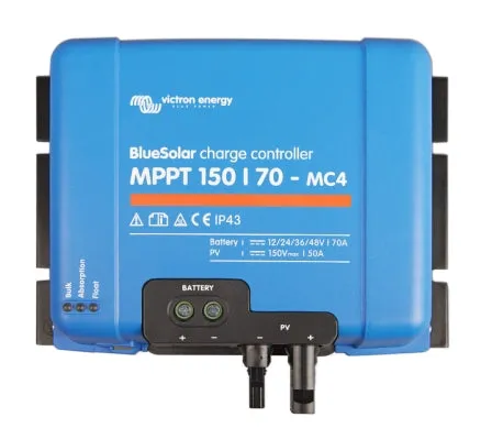 VICTRON BLUESOLAR (NO BLUETOOTH) 150/70 MPPT CHARGE CONTROLLER