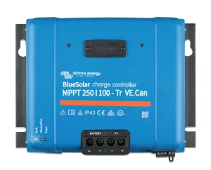 VICTRON BLUESOLAR (NO BLUETOOTH) 250/100-TR VE.CAN MPPT CHARGE CONTROLLER